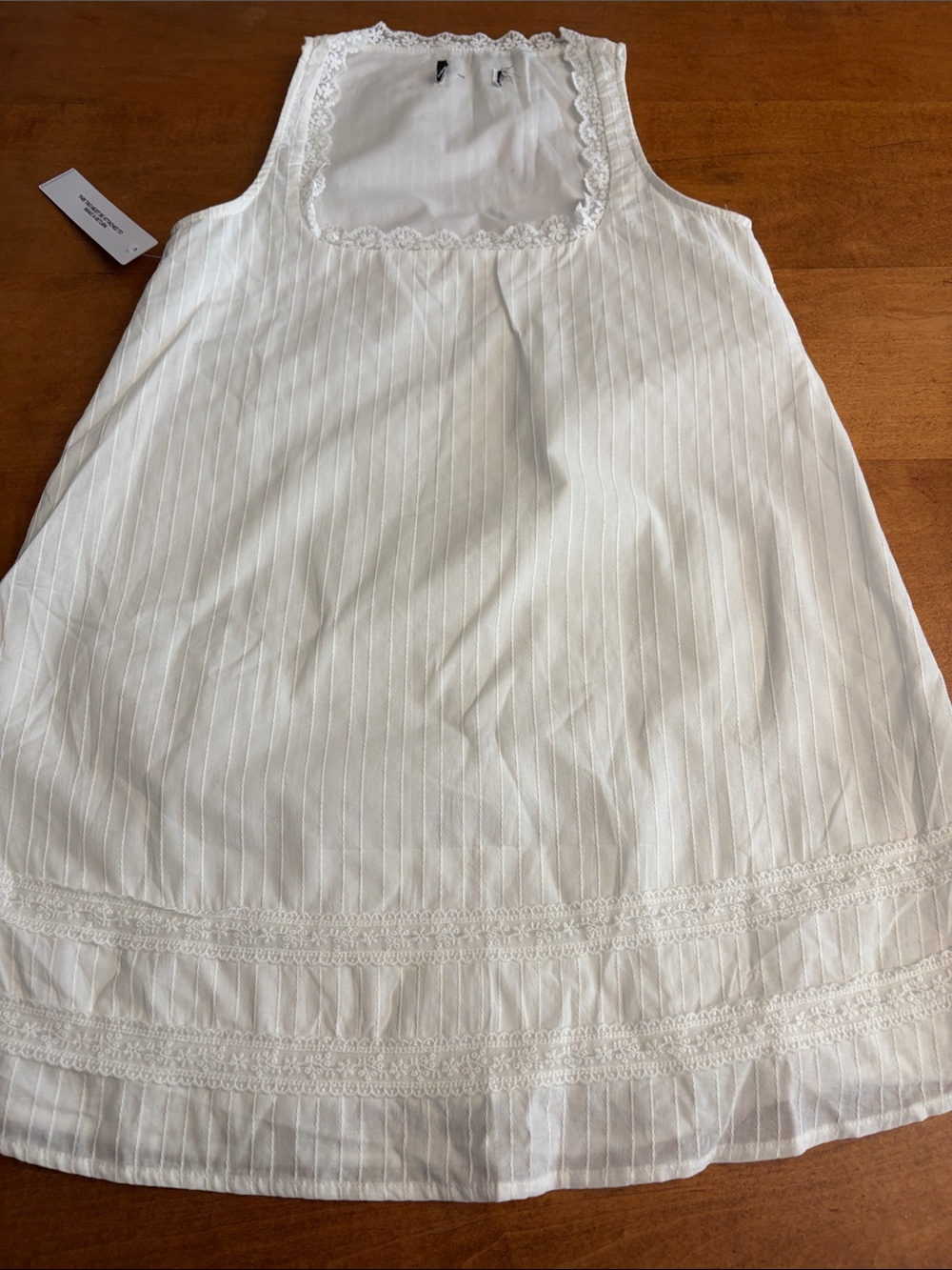 Princess Polly Alanah White Cotton Mini Dress View 3